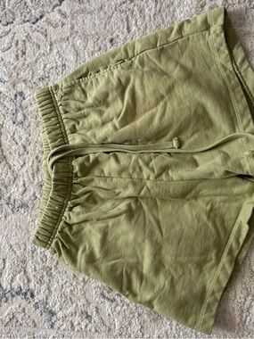 Daily Drills Olive Green Athletic Shorts